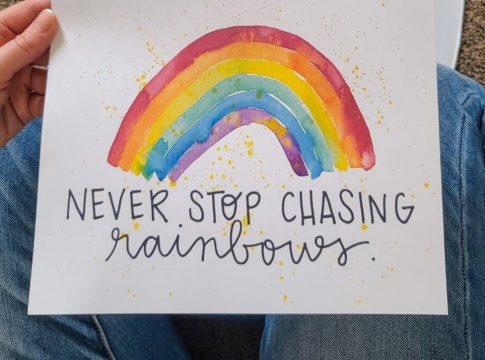 Περιμένοντας το Ουράνιο Τόξο μου!